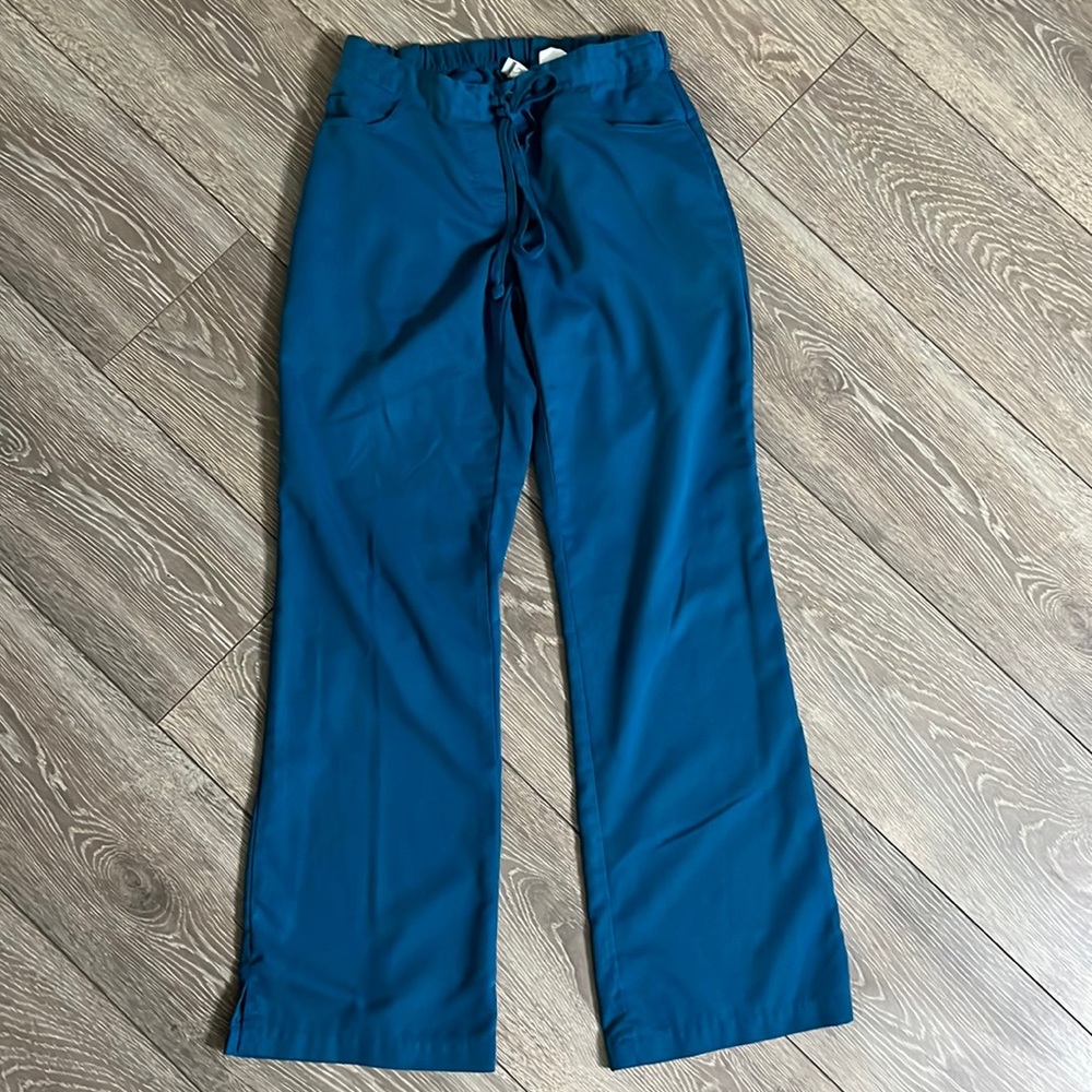Grey’s Anatomy Caribbean Blue 5-pocket scrub pants